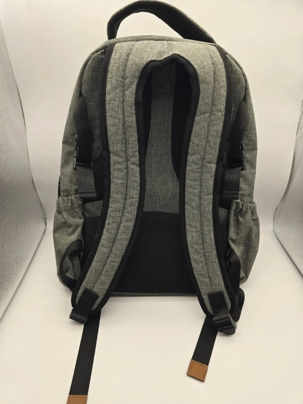 New Hap Tim Grey Diaper Backpack Bag